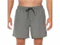 Protest Herren Faster Badehose, Grey Green, S
