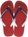 Havaianas Brasil Mix (Mini Me) Unisex Kinder FlipFlop Ruby Red 23 EU