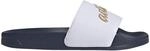adidas Damen ADILETTE SHOWER, Cloud White / Gold Metallic / Navy, 37 EU