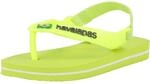 Havaianas Baby Brasil Logo II Unisex Kinder FlipFlop Galactic Green 21 EU