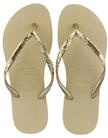 Havaianas Damen Slim Glitter Flourish Zehentrenner,Beige (Sand Grey),35/36 EU
