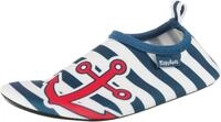 Playshoes Barfu&szlig;-schuhe Unisex Kinder Wassersportschuh, Maritim, 22/23 EU
