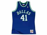 Mitchell & Ness Herren Shirt Dallas Mavericks Royalblau S