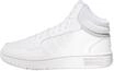 adidas Unisex Kinder Hoops Mid Shoes, Cloud White/Cloud White/Grey Two, 34 EU