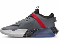 Nike Air Zoom Crossover Sneaker, Smoke Grey Black Siren Red Washed Teal, 34 EU