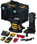 Dewalt Rotationslaser Rot DCE080D1RS (18V, 2.0Ah, vollautomatischer Rotationslaser