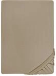 biberna Feinjersey Spannbettlaken 90x200-100x200 cm wei&szlig; | 100% Baumwolle