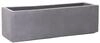 VIVANNO Blumenkasten Balkonkasten Pflanzkasten Beton grau FLOBO - 18x60x18 cm