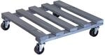 WAGNER Pflanzenroller PALETTI 38 x 38 x 9,5 cm I Blumenroller f&uuml;r...