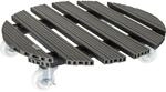 WAGNER Pflanzenroller WPC FSC&reg; &Oslash; 50 x 11 cm I Blumenroller f&uuml;r Au&szlig;enbereich +