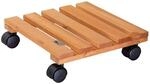 WAGNER Pflanzenroller Nature 29 x 29 x 8 cm I Pflanzenroller f&uuml;r Innenbereich I