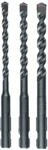 Bosch Accessories Betonbohrer-Set SDS-Quick, 3tlg. Set (&Oslash; 5,5-7 mm)