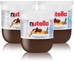 3x Ferrero Nutella Glas Brotaufstrich Schokolade 200g