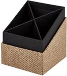 R&ouml;ssler - S.O.H.O. Stiftek&ouml;cher 86x86x100 mm Stiftehalter Haselnuss | Stiftehalter