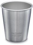 Klean Kanteen Classic Trinkflasche, Edelstahl, Brushed Stainless, 295ml