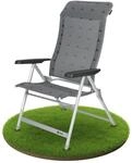 BERGER Luxus XL Klappsessel Campingstuhl | Faltbarer Gartenstuhl mit Polster & 5