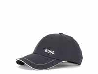 BOSS Herren Basecap Mütze Kopfbedeckung Kappe Baumwoll-Twill Cap-1, Farbe:Blau,