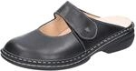 Finn Comfort Stanford, Damen Clogs, Schwarz (Schwarz), 37 EU