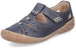 Rieker Damen Halbschuhe 54555-14 blau Gr. 38