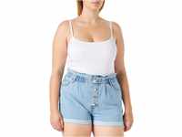 ONLY Damen Denim Jeans Shorts | Kurze Bermuda Pants Sommer Hose | Paperback mit