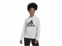 Adidas Women's W BL FT HD Sweatshirt, White/Black, M