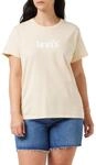 Levi's Damen The Perfect Tee T-Shirt,Poster Logo Peach Puree,XXS