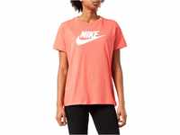 Nike Damen NSW Entl Icon Futur T-Shirt, Magic Ember/White, XS