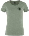 Fj&auml;llr&auml;ven Damen 1960 Logo T-Shirt, Patina Green/Melange, M