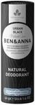 BEN & ANNA URBAN BLACK - Nat&uuml;rliches Deo-Stick f&uuml;r Herren und Damen | Vegan &