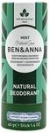 BEN & ANNA MINT - Nat&uuml;rliches Deo-Stick f&uuml;r Herren und Damen | Vegan &