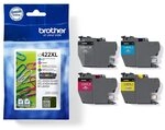Brother Original LC-422XLVAL Tintenpatronen Value Pack MFC-J5340DW, MFC-J5345DW,
