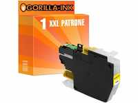 Gorilla-Ink 1 Patrone XXL Yellow kompatibel mit Brother LC-3217Y | Für MFC-J...