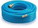 MONZANA&reg; Druckluftschlauch 15m PVC Schnellkupplung 15 bar 1/4' Anschluss &Oslash; Innen