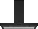 HOTTE DECO KBT900NE L90 NOIR ANTHRACITE