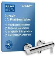 Duravit Einhebel-Brausemischer Aufputz C.1, Chrom