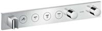 hansgrohe Thermostatmodul Unterputz Select Axor Fertigset 4 Verbraucher Chrom,