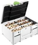 Festool Domino D&uuml;bel Sortiment DS 4/5/6/8/10 &ndash; 1060 St&uuml;ck Buche