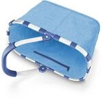 reisenthel carrybag twist azure&ndash; Stabiler Einkaufskorb mit viel Stauraum und