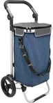 bremermann Einkaufstrolley JEEBEL, Handwagen, Einkaufswagen mit Abnehmbarer Tasche,