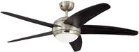 Westinghouse Lighting 132 cm Deckenventilator Bendan 72557 mit Einzelleuchte und