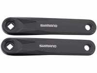 Shimano Unisex – Erwachsene Steps Kurbelarmsatz, schwarz, 175 mm