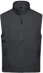 James & Nicholson Herren Softshell Weste - Praktische Weste aus elastischem Softshell