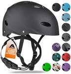 Apollo Skaterhelm Kinder, Damen & Herren, Fahrradhelm, Splitter Design S/M