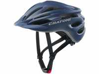 Cratoni Winora Unisex – Erwachsene Pacer Fahrradhelm, dunkelblau matt,