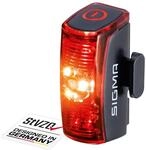 SIGMA Infinity | LED Fahrradr&uuml;cklicht mit 16h Leuchtdauer | StVZO zugelassenes,