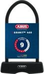 ABUS B&uuml;gelschloss Granit 460 + SH B-Halterung - Fahrradschloss mit 12 mm starkem