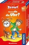 Kosmos 710545 Scout - Kennst du die Uhr? Lernspiel f&uuml;r 1-4 Kinder ab 5, Reisespiel,