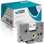 specmark Schriftband TZe-221 9mm x 8m Schwarz auf Wei&szlig; Band kompatibel mit...