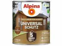 Alpina Universal-Schutz Lasur – Nussbaum, seidenmatt – langanhaltender...