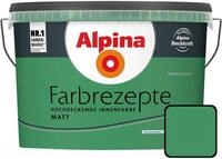 Alpina Farbrezepte Saftiges &uuml;ppiges Gr&uuml;n 2,5 l Wildes Paradies Innenfarbe
